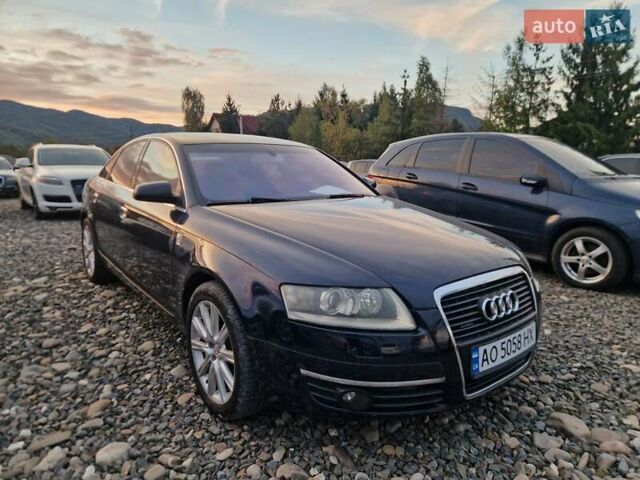 Синий Ауди А6, объемом двигателя 3 л и пробегом 345 тыс. км за 6850 $, фото 3 на Automoto.ua