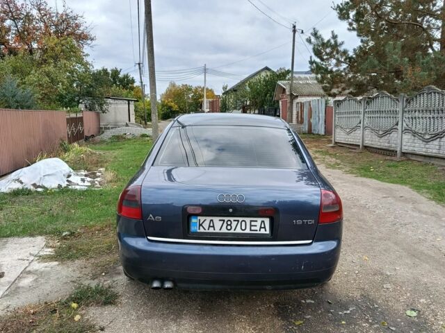Ауді А6 2004 у Дніпро (Дніпропетровську) на Automoto.ua Синій Ауді А6, об'ємом двигуна 1.9 л та пробігом 400 тис. км за 3700 $, фото 2 на Automoto.ua