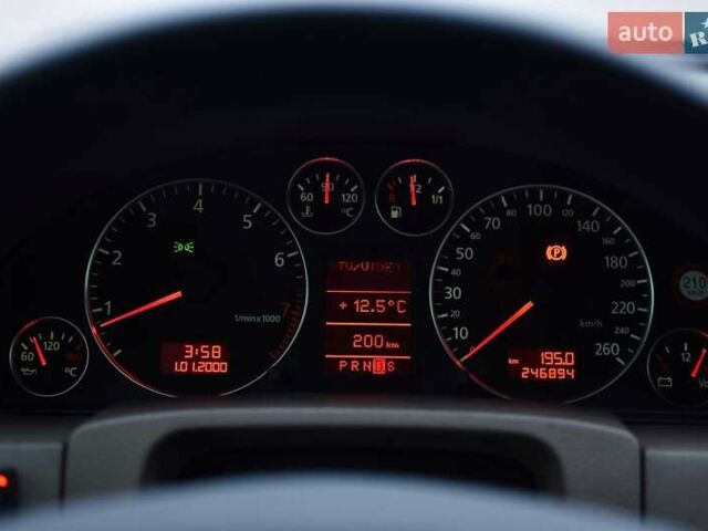 Синий Ауди А6, объемом двигателя 2.4 л и пробегом 246 тыс. км за 6900 $, фото 9 на Automoto.ua