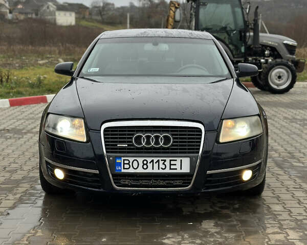 Синий Ауди А6, объемом двигателя 3 л и пробегом 430 тыс. км за 5950 $, фото 2 на Automoto.ua