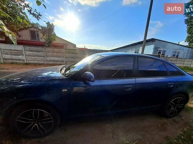 Синий Ауди А6, объемом двигателя 2.4 л и пробегом 314 тыс. км за 7000 $, фото 6 на Automoto.ua