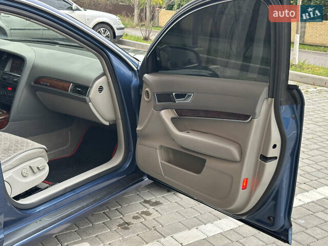 Ауді А6 2004 у Вінниці на Automoto.ua Синій Ауді А6, об'ємом двигуна 3 л та пробігом 390 тис. км за 6950 $, фото 45 на Automoto.ua