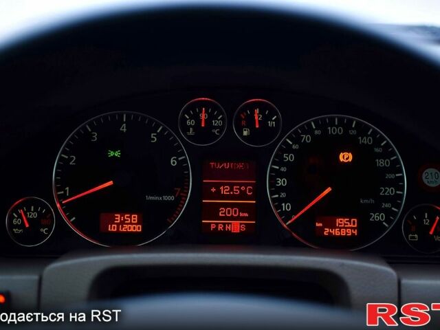 Синий Ауди А6, объемом двигателя 2.4 л и пробегом 246 тыс. км за 6900 $, фото 8 на Automoto.ua