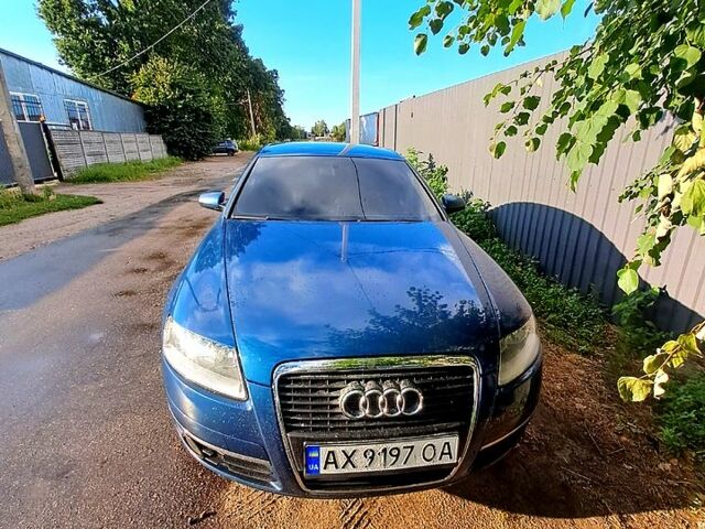 Синий Ауди А6, объемом двигателя 2.4 л и пробегом 314 тыс. км за 7000 $, фото 6 на Automoto.ua