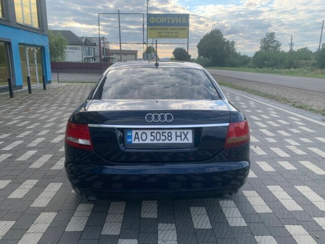Синий Ауди А6, объемом двигателя 3 л и пробегом 300 тыс. км за 6500 $, фото 5 на Automoto.ua