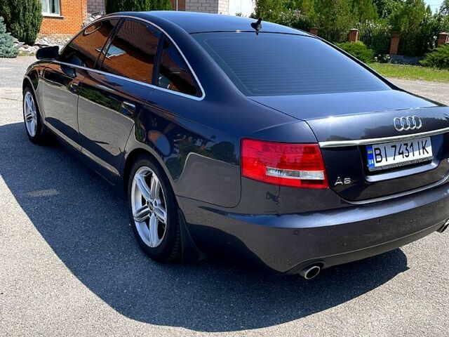 Синий Ауди А6, объемом двигателя 2.4 л и пробегом 228 тыс. км за 6700 $, фото 6 на Automoto.ua