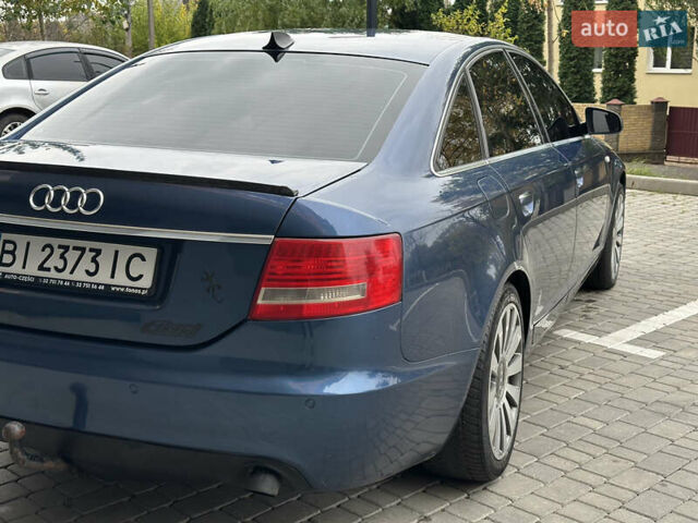 Ауді А6 2004 у Вінниці на Automoto.ua Синій Ауді А6, об'ємом двигуна 3 л та пробігом 390 тис. км за 6950 $, фото 18 на Automoto.ua