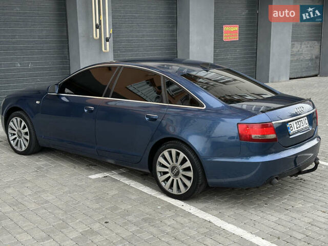 Ауді А6 2004 у Вінниці на Automoto.ua Синій Ауді А6, об'ємом двигуна 3 л та пробігом 390 тис. км за 6950 $, фото 3 на Automoto.ua