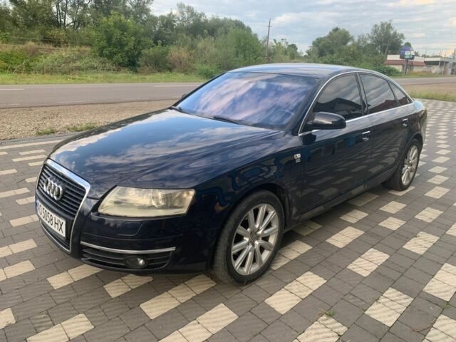 Синий Ауди А6, объемом двигателя 3 л и пробегом 300 тыс. км за 6500 $, фото 1 на Automoto.ua