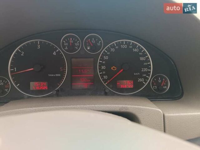 Синий Ауди А6, объемом двигателя 2.5 л и пробегом 368 тыс. км за 5500 $, фото 10 на Automoto.ua