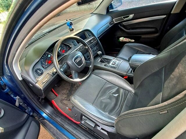 Синий Ауди А6, объемом двигателя 2.4 л и пробегом 314 тыс. км за 7000 $, фото 4 на Automoto.ua