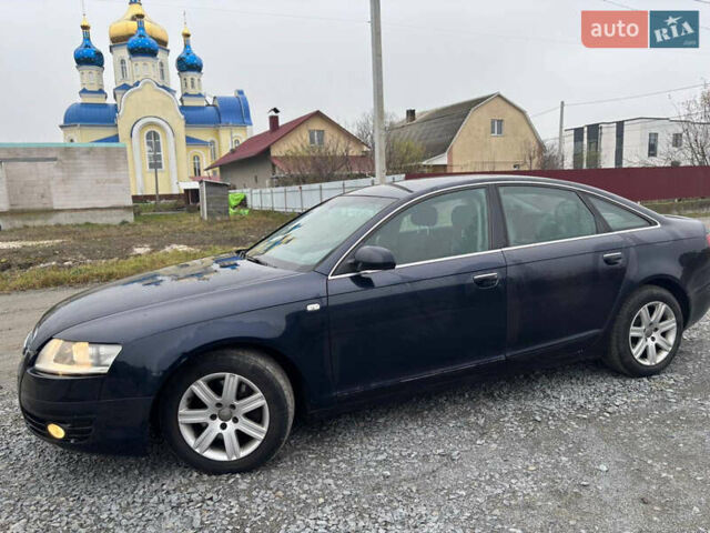 Синий Ауди А6, объемом двигателя 2 л и пробегом 300 тыс. км за 3350 $, фото 3 на Automoto.ua