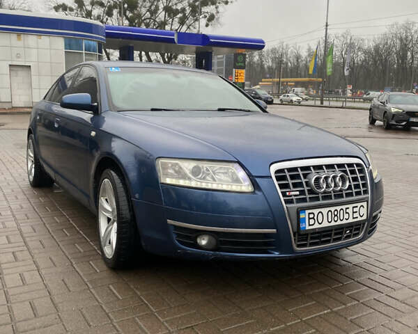 Синий Ауди А6, объемом двигателя 2.39 л и пробегом 232 тыс. км за 6600 $, фото 3 на Automoto.ua