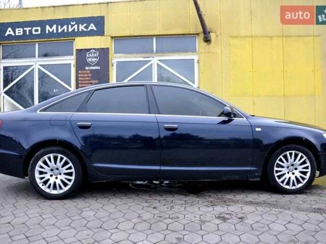 Синий Ауди А6, объемом двигателя 3 л и пробегом 358 тыс. км за 6500 $, фото 5 на Automoto.ua