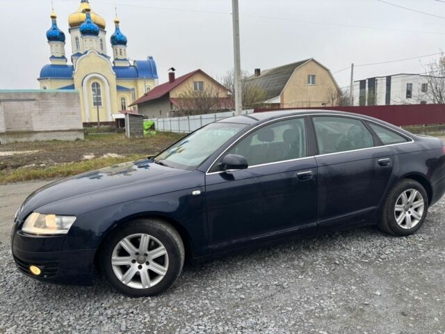 Синий Ауди А6, объемом двигателя 2 л и пробегом 300 тыс. км за 3350 $, фото 3 на Automoto.ua