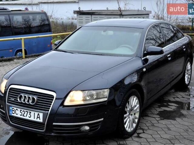 Синий Ауди А6, объемом двигателя 3 л и пробегом 358 тыс. км за 6500 $, фото 1 на Automoto.ua