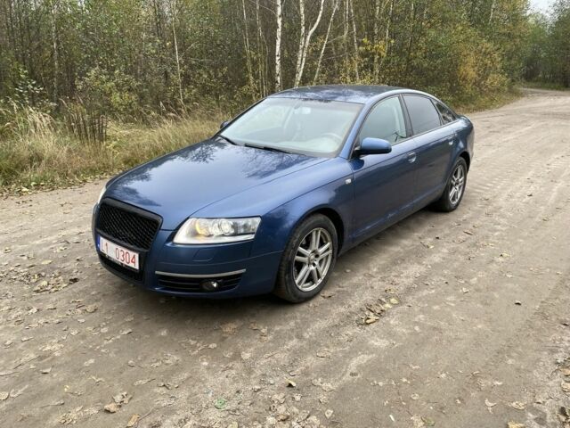 Синий Ауди А6, объемом двигателя 3 л и пробегом 300 тыс. км за 3850 $, фото 9 на Automoto.ua