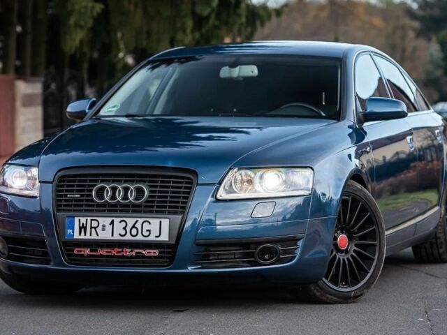 Синий Ауди А6, объемом двигателя 3 л и пробегом 260 тыс. км за 2200 $, фото 6 на Automoto.ua