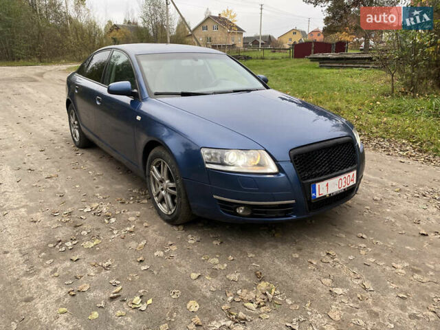 Синій Ауді А6, об'ємом двигуна 3 л та пробігом 300 тис. км за 3850 $, фото 10 на Automoto.ua