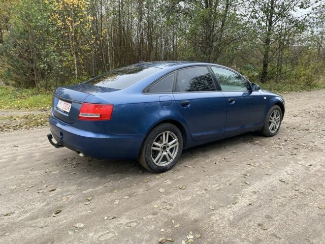 Синий Ауди А6, объемом двигателя 3 л и пробегом 300 тыс. км за 3850 $, фото 4 на Automoto.ua