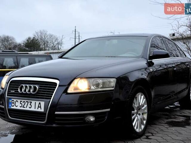 Синий Ауди А6, объемом двигателя 3 л и пробегом 358 тыс. км за 6500 $, фото 2 на Automoto.ua