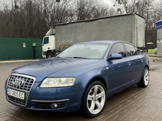 Синій Ауді А6, об'ємом двигуна 2.4 л та пробігом 230 тис. км за 6600 $, фото 1 на Automoto.ua