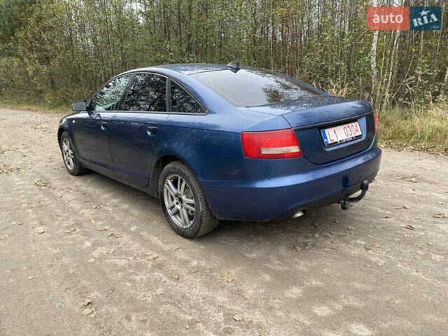 Синій Ауді А6, об'ємом двигуна 3 л та пробігом 300 тис. км за 3850 $, фото 6 на Automoto.ua