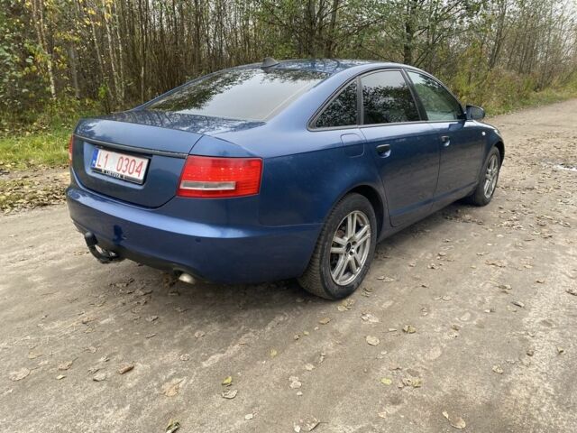 Синий Ауди А6, объемом двигателя 3 л и пробегом 300 тыс. км за 3850 $, фото 5 на Automoto.ua