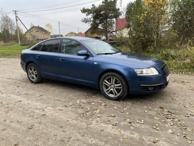 Синий Ауди А6, объемом двигателя 3 л и пробегом 300 тыс. км за 3850 $, фото 2 на Automoto.ua