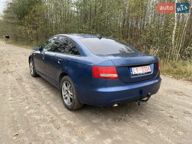 Синій Ауді А6, об'ємом двигуна 3 л та пробігом 300 тис. км за 3850 $, фото 7 на Automoto.ua