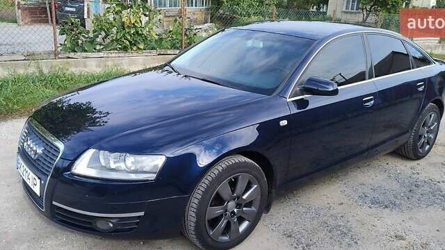 Синий Ауди А6, объемом двигателя 2.4 л и пробегом 240 тыс. км за 6800 $, фото 2 на Automoto.ua