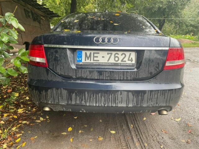 Синий Ауди А6, объемом двигателя 3 л и пробегом 270 тыс. км за 3600 $, фото 5 на Automoto.ua