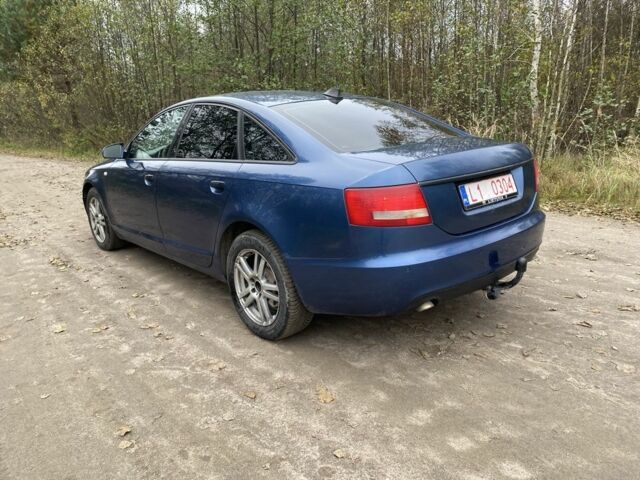Синий Ауди А6, объемом двигателя 3 л и пробегом 300 тыс. км за 3850 $, фото 7 на Automoto.ua