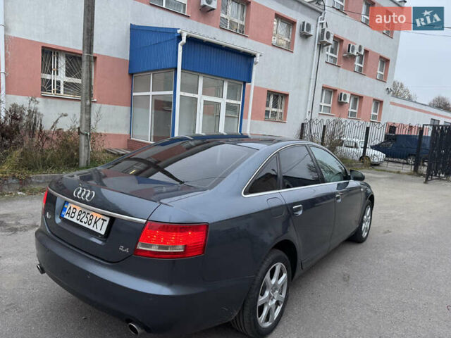 Синий Ауди А6, объемом двигателя 2.4 л и пробегом 379 тыс. км за 5300 $, фото 4 на Automoto.ua