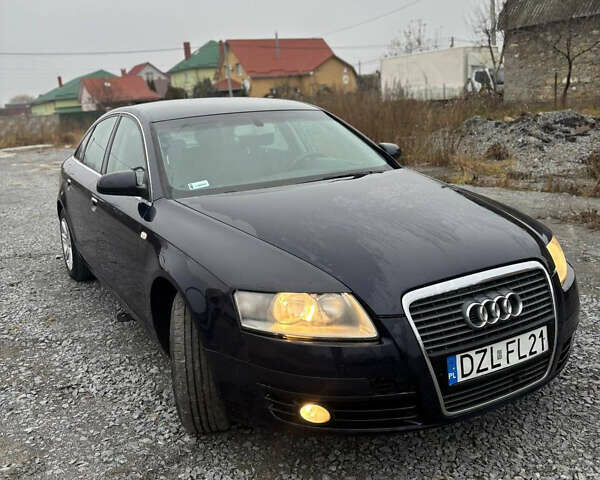 Синий Ауди А6, объемом двигателя 2 л и пробегом 300 тыс. км за 3350 $, фото 2 на Automoto.ua