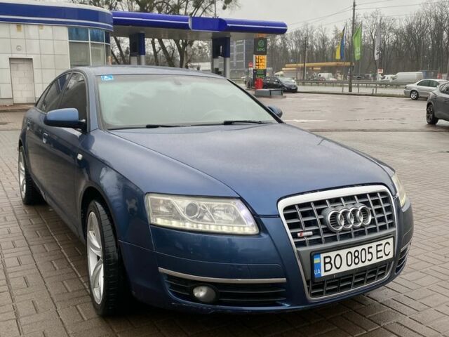 Синій Ауді А6, об'ємом двигуна 2.4 л та пробігом 230 тис. км за 6600 $, фото 3 на Automoto.ua