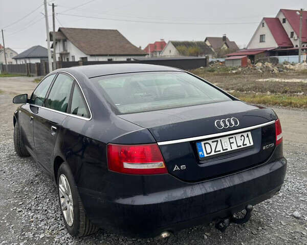 Синий Ауди А6, объемом двигателя 2 л и пробегом 300 тыс. км за 3350 $, фото 4 на Automoto.ua