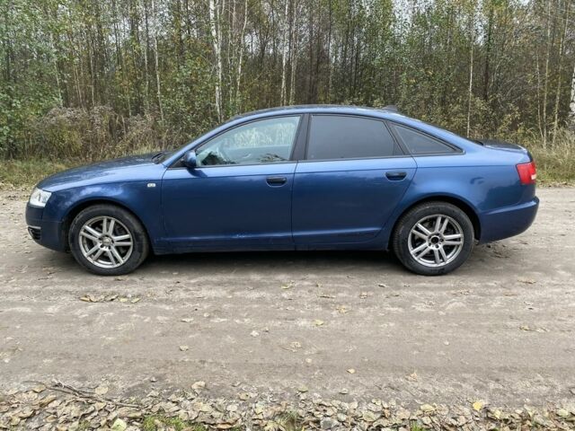 Синий Ауди А6, объемом двигателя 3 л и пробегом 300 тыс. км за 3850 $, фото 8 на Automoto.ua