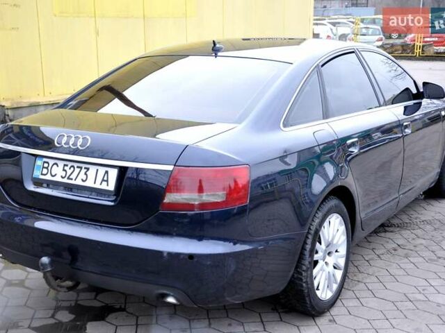 Синий Ауди А6, объемом двигателя 3 л и пробегом 358 тыс. км за 6500 $, фото 6 на Automoto.ua