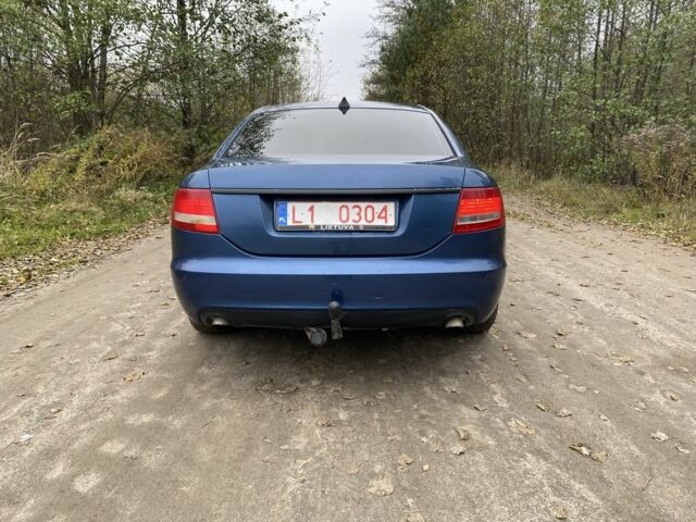 Синий Ауди А6, объемом двигателя 3 л и пробегом 300 тыс. км за 3850 $, фото 6 на Automoto.ua
