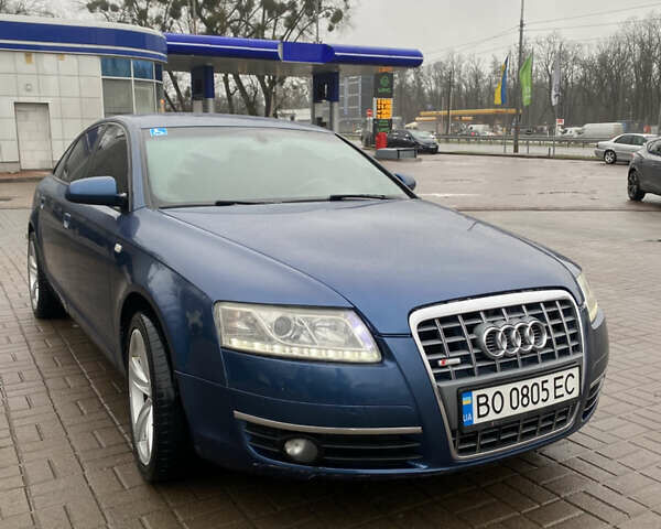 Синий Ауди А6, объемом двигателя 2.39 л и пробегом 232 тыс. км за 6600 $, фото 2 на Automoto.ua