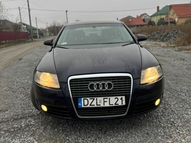Синий Ауди А6, объемом двигателя 2 л и пробегом 300 тыс. км за 3350 $, фото 1 на Automoto.ua