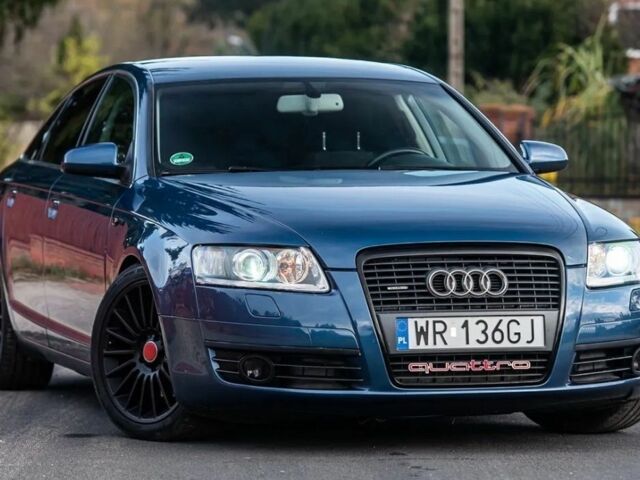 Синий Ауди А6, объемом двигателя 3 л и пробегом 260 тыс. км за 2200 $, фото 2 на Automoto.ua