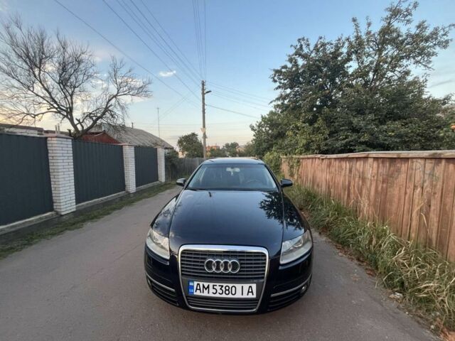 Синий Ауди А6, объемом двигателя 2.4 л и пробегом 315 тыс. км за 6400 $, фото 1 на Automoto.ua