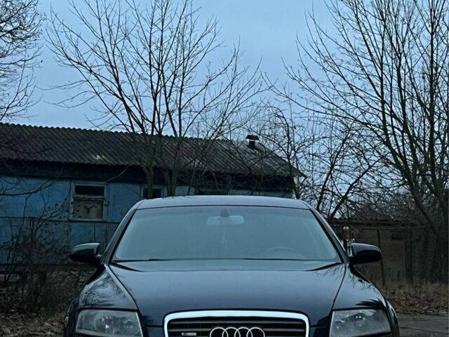 Синий Ауди А6, объемом двигателя 3 л и пробегом 320 тыс. км за 4500 $, фото 1 на Automoto.ua