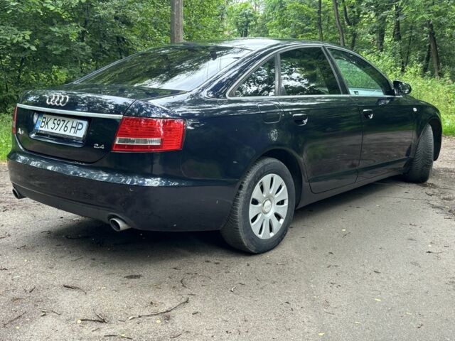 Синий Ауди А6, объемом двигателя 2.4 л и пробегом 300 тыс. км за 6500 $, фото 2 на Automoto.ua