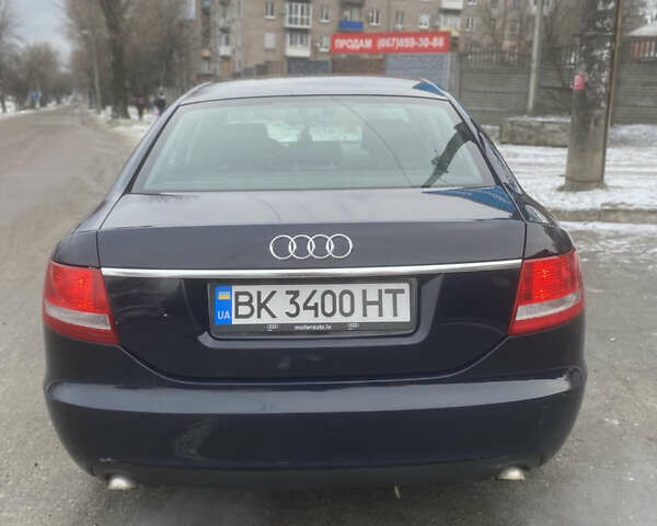 Синий Ауди А6, объемом двигателя 2 л и пробегом 256 тыс. км за 8000 $, фото 2 на Automoto.ua