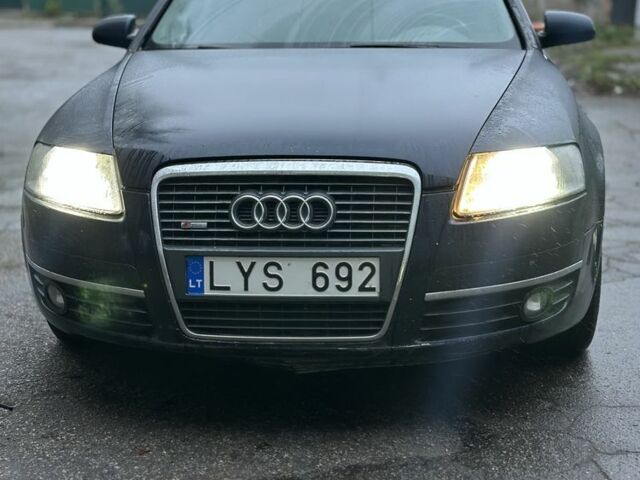 Синий Ауди А6, объемом двигателя 3 л и пробегом 300 тыс. км за 3800 $, фото 1 на Automoto.ua