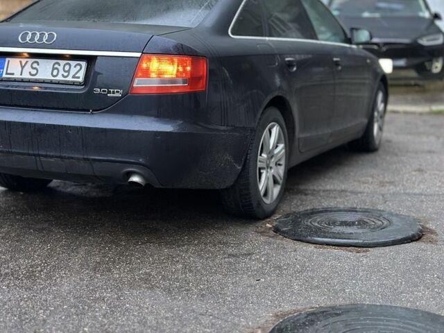 Синий Ауди А6, объемом двигателя 3 л и пробегом 300 тыс. км за 3800 $, фото 3 на Automoto.ua
