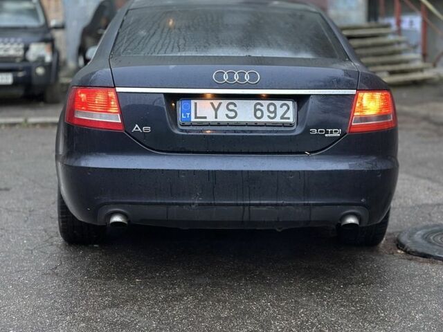 Синий Ауди А6, объемом двигателя 3 л и пробегом 300 тыс. км за 3800 $, фото 4 на Automoto.ua